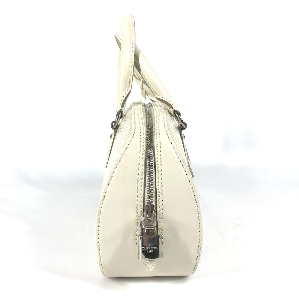 LOUIS VUITTON Handbag M5285J Epi Leather white Epi jasmine Women Used Authentic