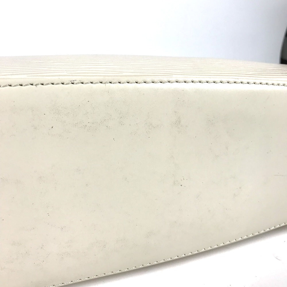LOUIS VUITTON Handbag M5285J Epi Leather white Epi jasmine Women Used Authentic