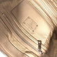 PRADA Handbag leather beige 2WAY bag Shoulder Bag logo