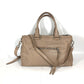 PRADA Handbag leather beige 2WAY bag Shoulder Bag logo
