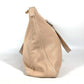 FENDI Handbag leather beige FF logo Women Used Authentic