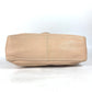 FENDI Handbag leather beige FF logo Women Used Authentic