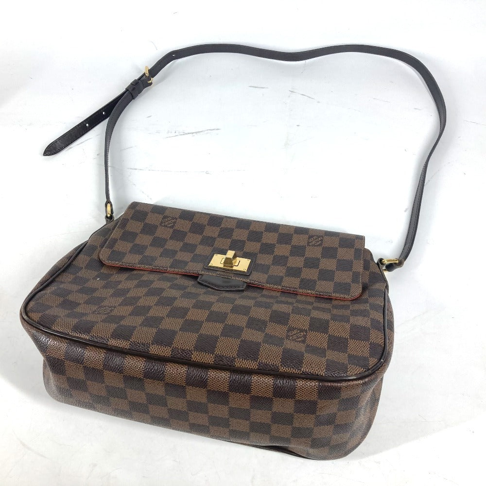 LOUIS VUITTON Shoulder Bag N41178 Damier canvas Brown Damier Buzaslowsbury Women Used Authentic