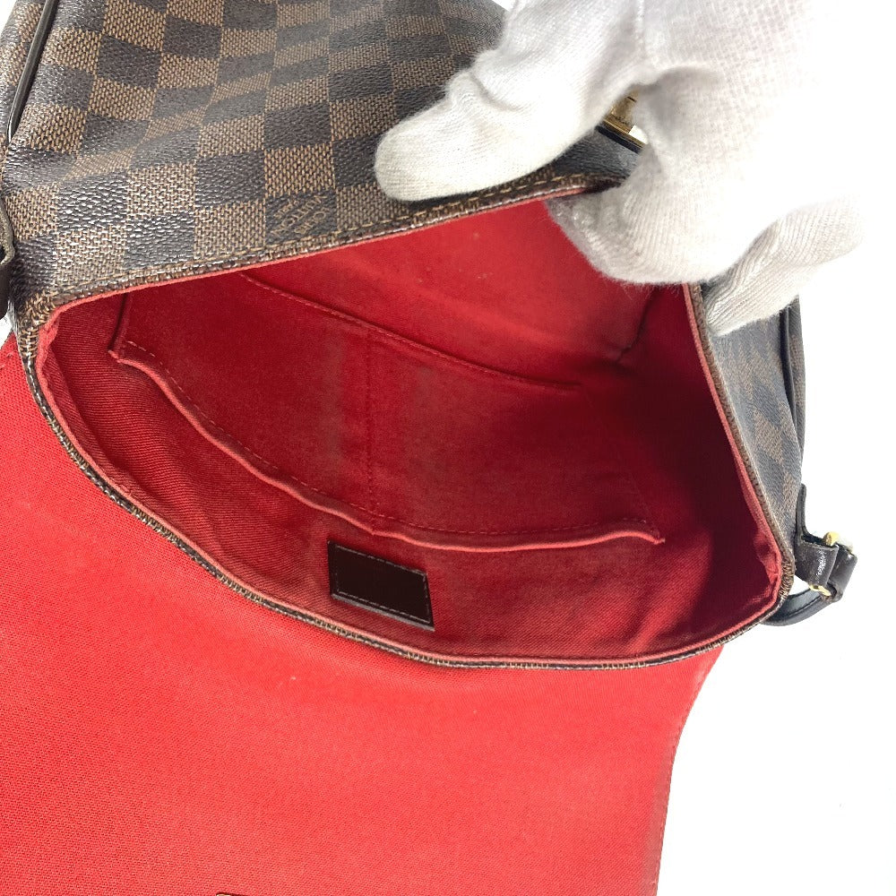 LOUIS VUITTON Shoulder Bag N41178 Damier canvas Brown Damier Buzaslowsbury Women Used Authentic