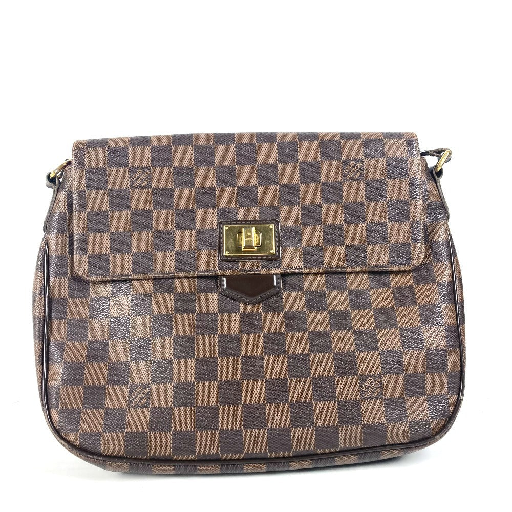 LOUIS VUITTON Shoulder Bag N41178 Damier canvas Brown Damier Buzaslowsbury Women Used Authentic