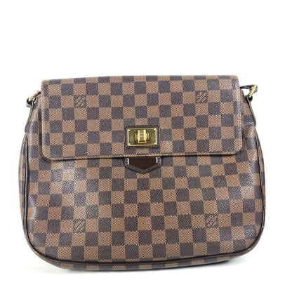 LOUIS VUITTON Shoulder Bag N41178 Damier canvas Brown Damier Buzaslowsbury Women Used Authentic