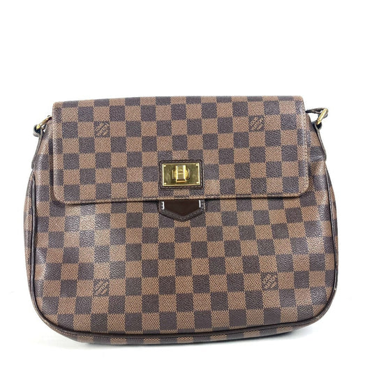 LOUIS VUITTON Shoulder Bag N41178 Damier canvas Brown Damier Buzaslowsbury Women Used Authentic