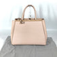 FENDI Shoulder Bag 8BH250 leather beige To joule Women Used Authentic