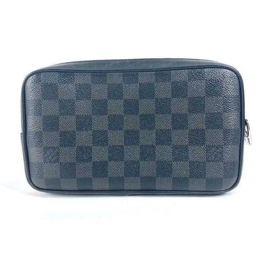 LOUIS VUITTON business bag N60182 Damier Grafitto Canvas black Damier Grafitte Alpha clutch unisex(Unisex) Used Authentic