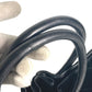 CHANEL Handbag Velour, Leather black Matrasse quilting Round handle Leather handle Women Used Authentic