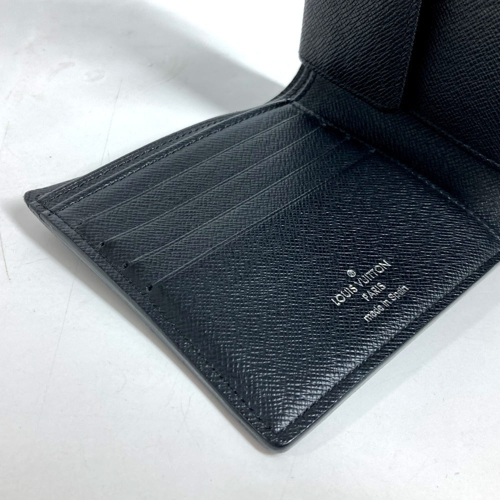 LOUIS VUITTON Folded wallet N62664 Damier Grafitto Canvas black Damier Grafitte Portefeuille Marco unisex(Unisex) Used Authentic