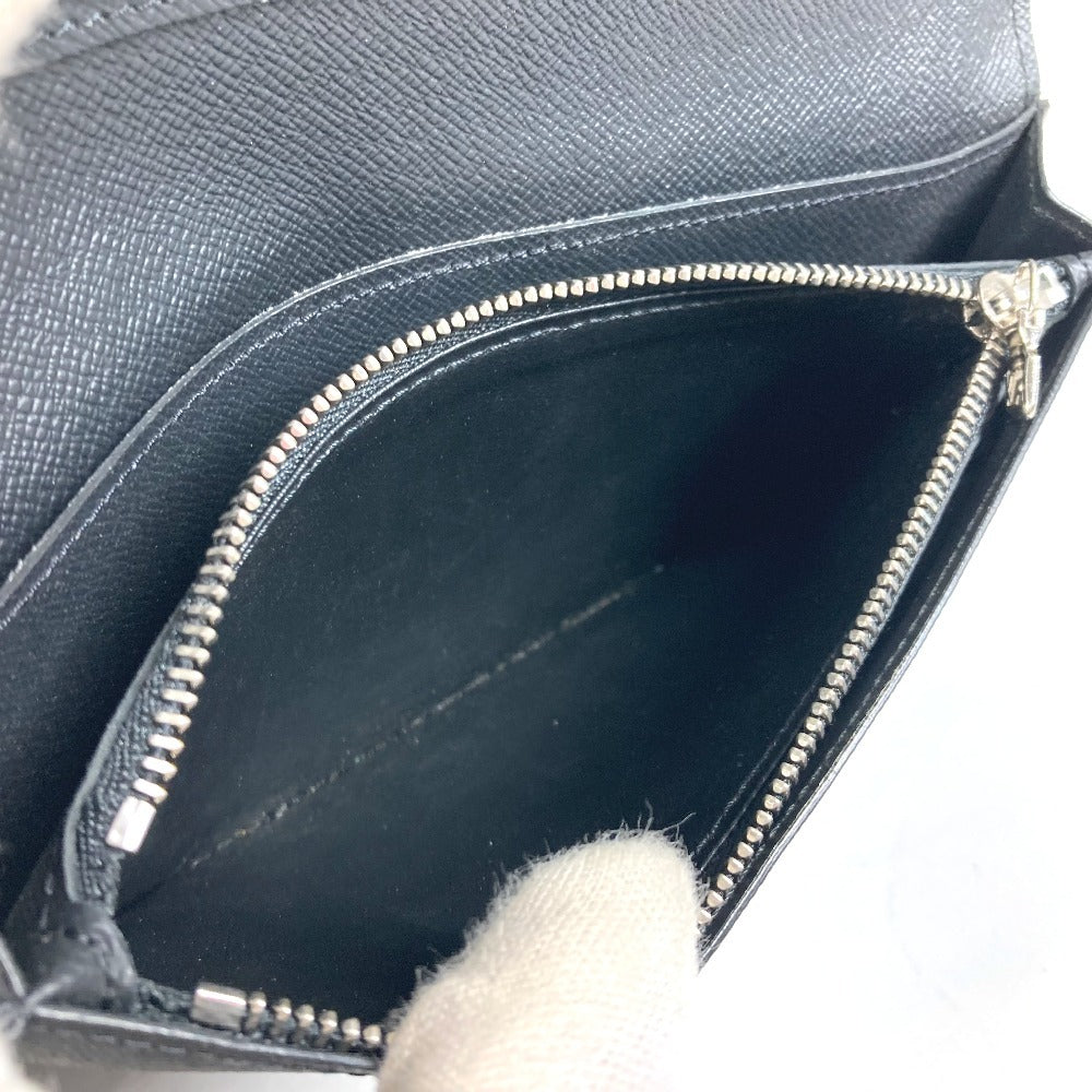 LOUIS VUITTON Long Wallet Purse M60622 Epi Leather black Epi Portefeuille Blaza unisex(Unisex) Used Authentic