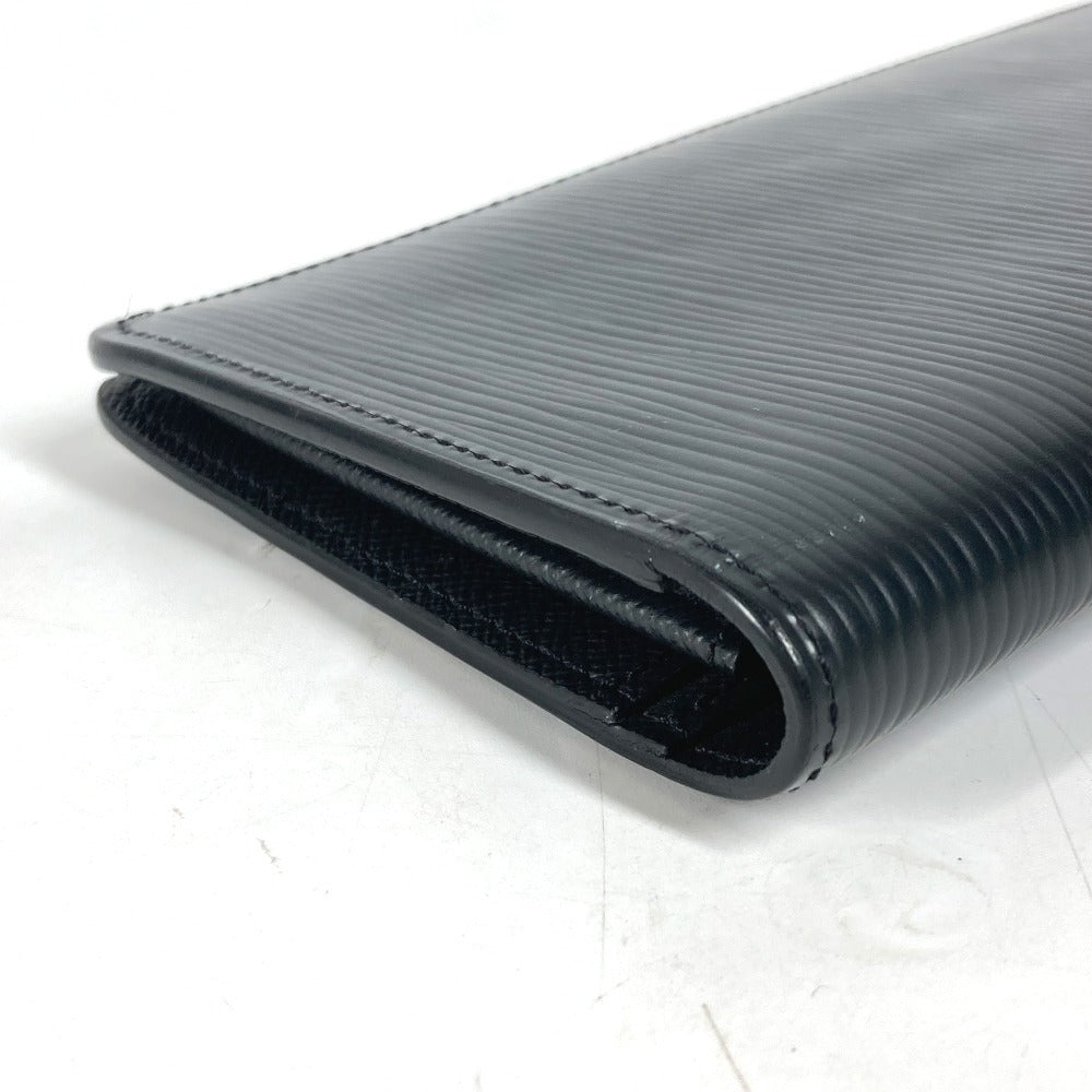 LOUIS VUITTON Long Wallet Purse M60622 Epi Leather black Epi Portefeuille Blaza unisex(Unisex) Used Authentic