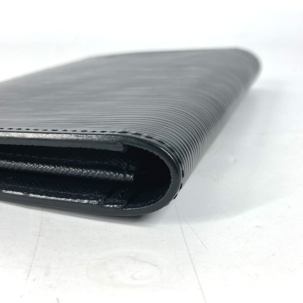 LOUIS VUITTON Long Wallet Purse M60622 Epi Leather black Epi Portefeuille Blaza unisex(Unisex) Used Authentic