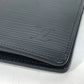 LOUIS VUITTON Long Wallet Purse M60622 Epi Leather black Epi Portefeuille Blaza unisex(Unisex) Used Authentic