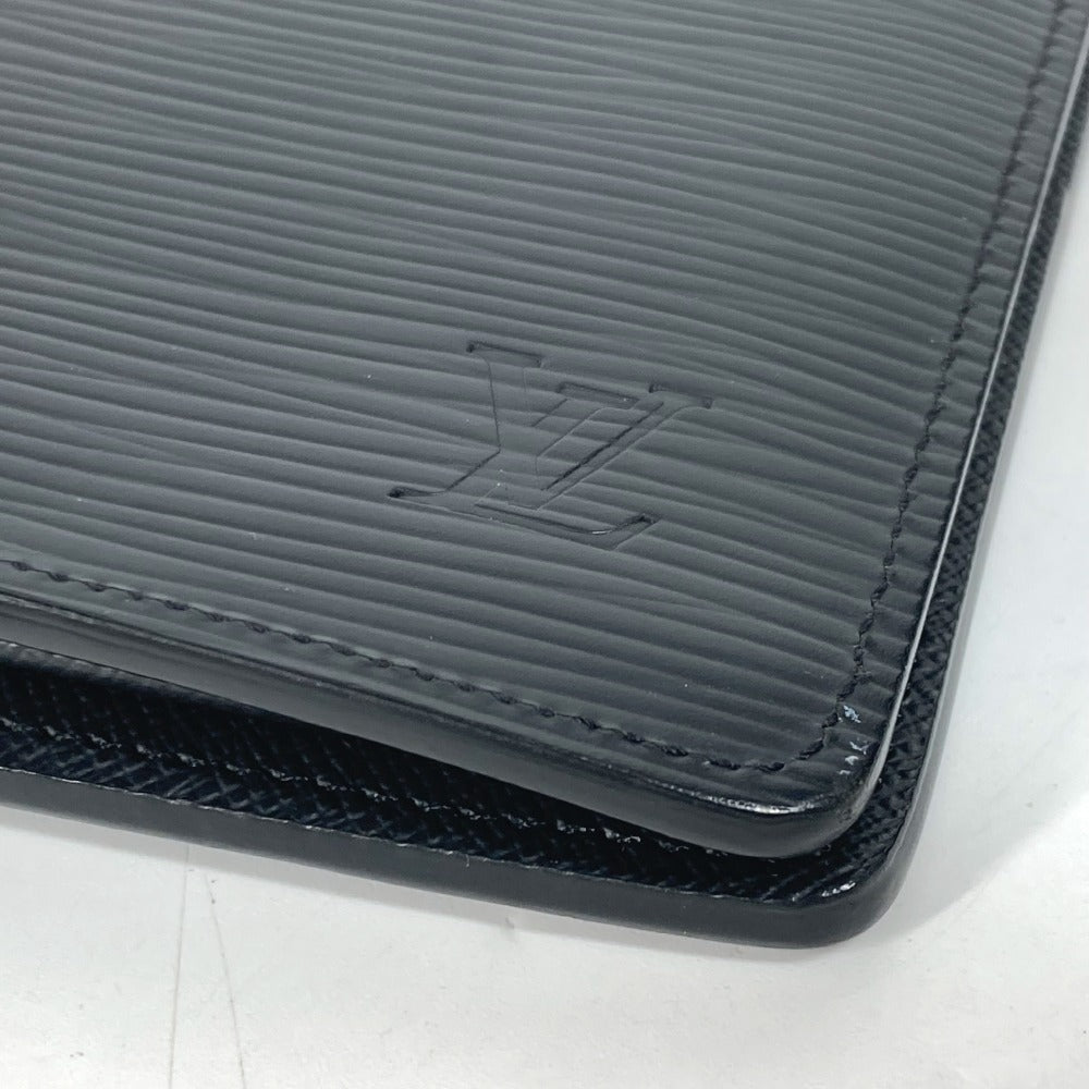 LOUIS VUITTON Long Wallet Purse M60622 Epi Leather black Epi Portefeuille Blaza unisex(Unisex) Used Authentic