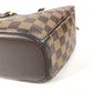 LOUIS VUITTON Handbag N51282 Damier canvas Brown Damier Saria ORIENTAL Women Used Authentic