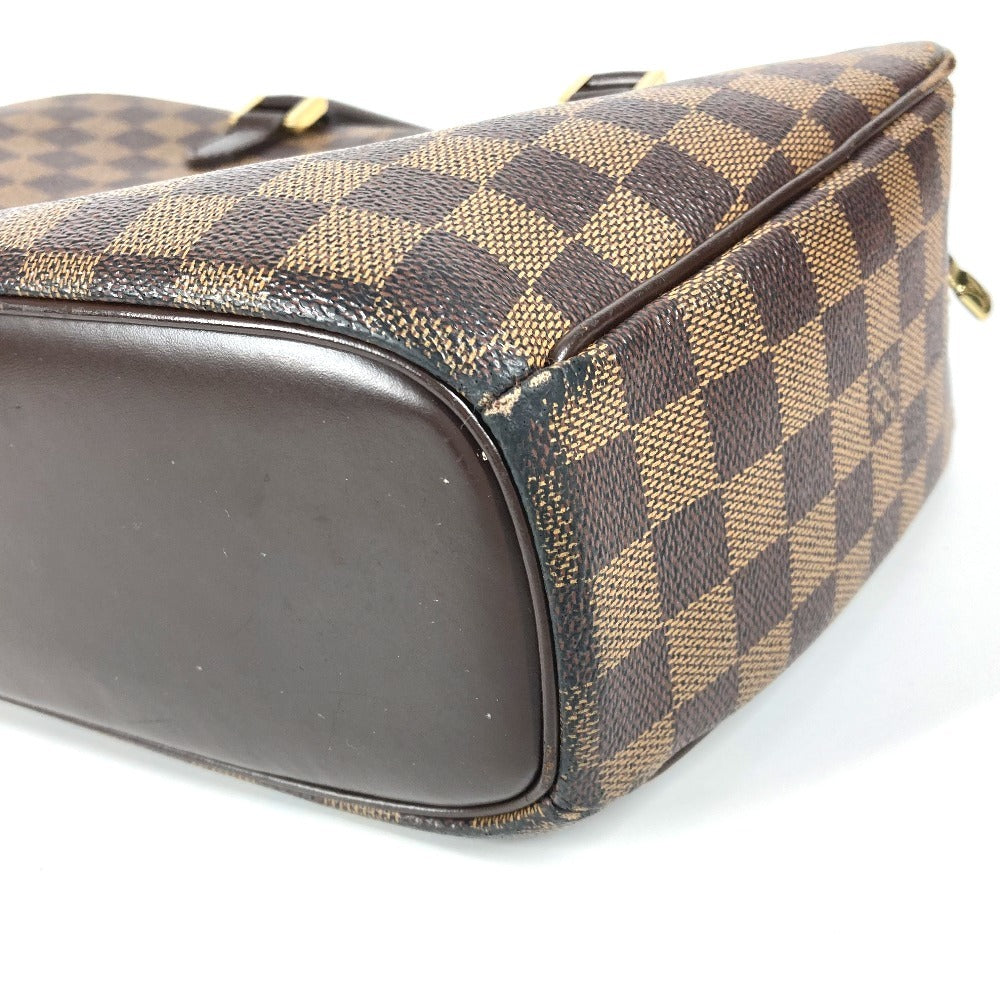 LOUIS VUITTON Handbag N51282 Damier canvas Brown Damier Saria ORIENTAL Women Used Authentic