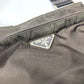 PRADA Shoulder Bag BT7372 Nylon Brown Triangle logo plate Women Used Authentic