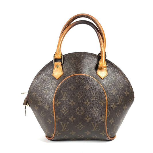 LOUIS VUITTON Handbag M51127 Monogram canvas Brown Monogram EllipsePM Women Used Authentic