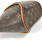 LOUIS VUITTON Handbag M51127 Monogram canvas Brown Monogram EllipsePM Women Used Authentic
