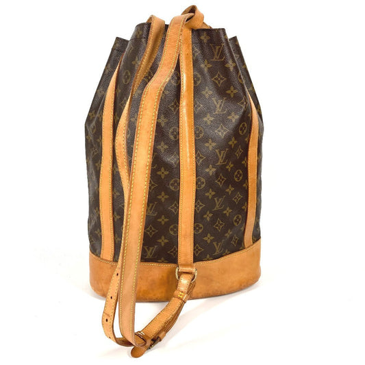 LOUIS VUITTON Shoulder Bag M42244 Monogram canvas Brown Monogram RandonneeGM
