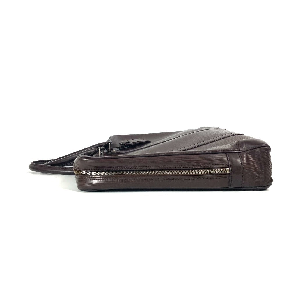 LOUIS VUITTON Business bag M5909D Epi Leather Brown Epi Porto documan Voyage PDV unisex(Unisex) Used Authentic