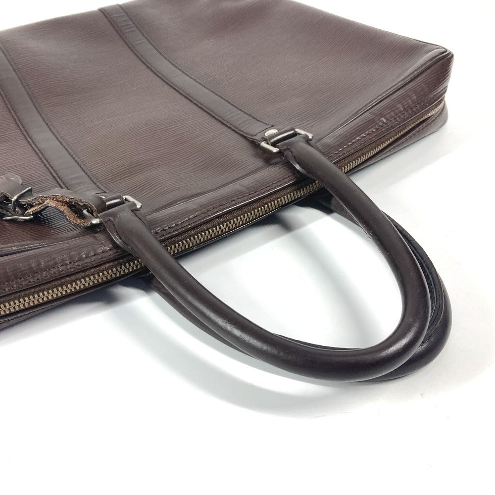 LOUIS VUITTON Business bag M5909D Epi Leather Brown Epi Porto documan Voyage PDV unisex(Unisex) Used Authentic