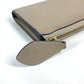 LOUIS VUITTON Long Wallet Purse M63104 Taurillon Clemence Leather beige Portefeuille comet