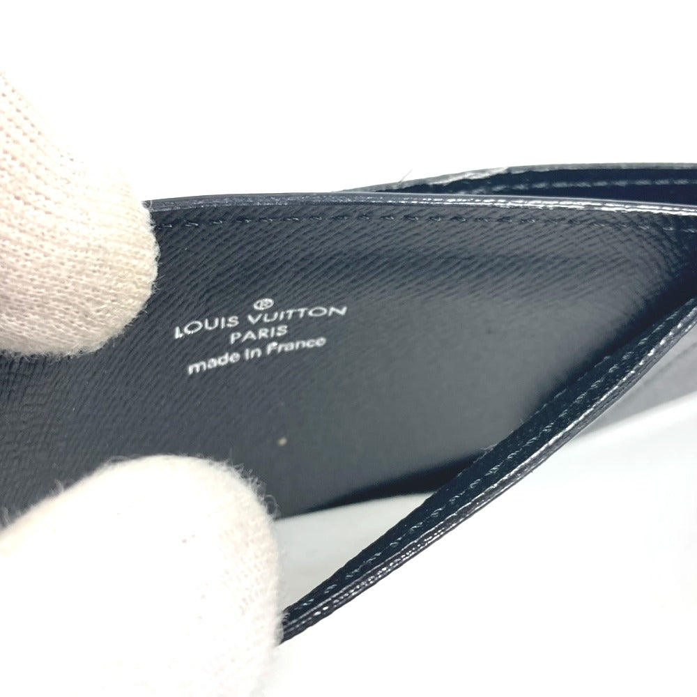 LOUIS VUITTON Long Wallet Purse N63084 Damier Grafitto Canvas black Damier Grafitte Portefeuille Ron Modular
