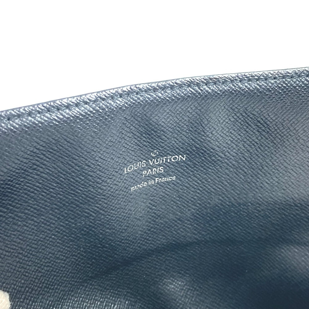 LOUIS VUITTON Long Wallet Purse N63084 Damier Grafitto Canvas black Damier Grafitte Portefeuille Ron Modular