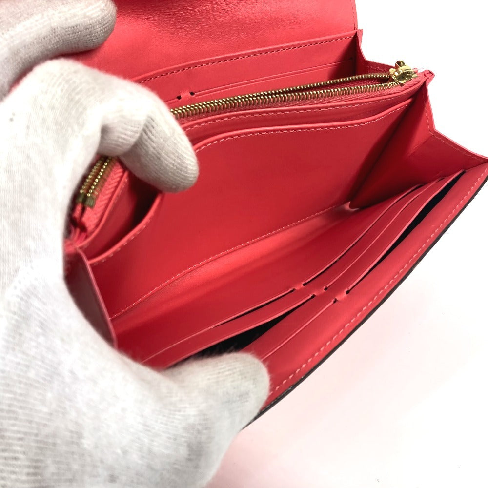 LOUIS VUITTON Long Wallet Purse M93206 Monogram Vernis pink Monogram Vernis Portefeuille Sara