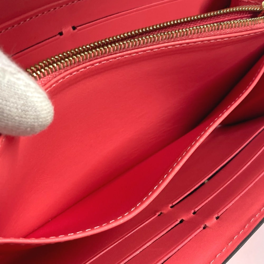 LOUIS VUITTON Long Wallet Purse M93206 Monogram Vernis pink Monogram Vernis Portefeuille Sara