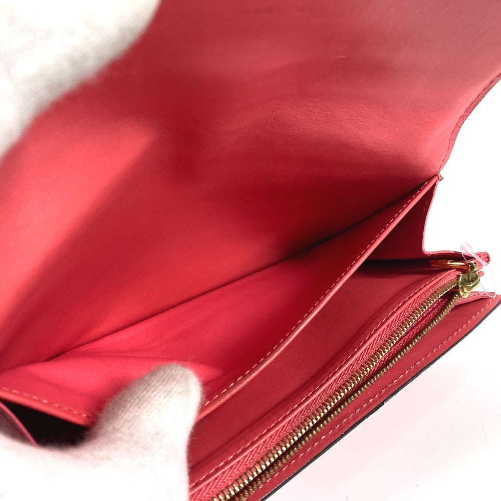 LOUIS VUITTON Long Wallet Purse M93206 Monogram Vernis pink Monogram Vernis Portefeuille Sara