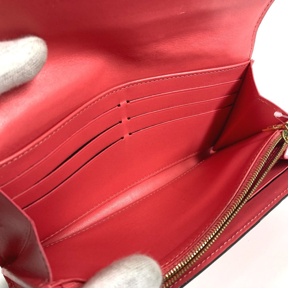 LOUIS VUITTON Long Wallet Purse M93206 Monogram Vernis pink Monogram Vernis Portefeuille Sara