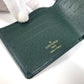 LOUIS VUITTON Folded wallet M30484 Taiga Leather green Taiga Porto Vie 6 Cartes Credit
