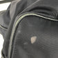 PRADA Shoulder Bag Leather / nylon Navy logo