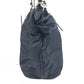PRADA Shoulder Bag Leather / nylon Navy logo