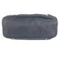 PRADA Shoulder Bag Leather / nylon Navy logo