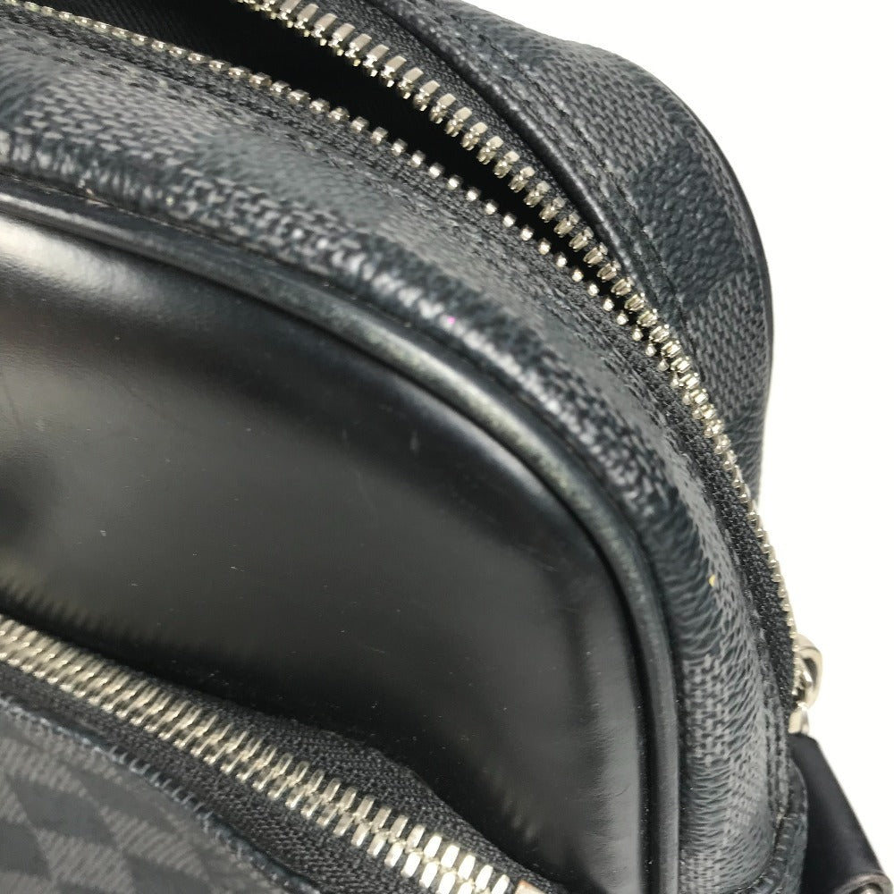 LOUIS VUITTON Shoulder Bag N41408 Damier Grafitto Canvas black Damier Grafitte Dayton PM Dayton PM