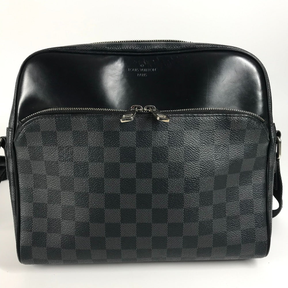 LOUIS VUITTON Shoulder Bag N41408 Damier Grafitto Canvas black Damier Grafitte Dayton PM Dayton PM