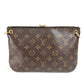 LOUIS VUITTON Shoulder Bag M44053 PVC Brown Monogram Loretta