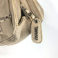 CHANEL Shoulder Bag canvas beige vintage CC COCO Mark
