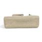 CHANEL Shoulder Bag canvas beige vintage CC COCO Mark