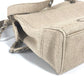 CHANEL Shoulder Bag canvas beige vintage CC COCO Mark