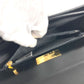 GIVENCHY Handbag leather black vintage logo