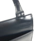 GIVENCHY Handbag leather black vintage logo