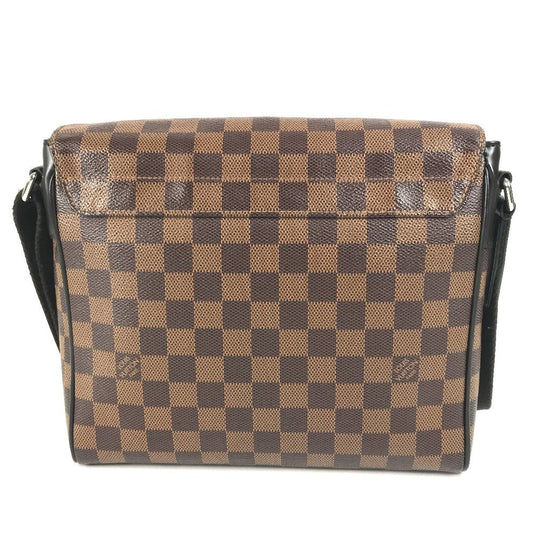 LOUIS VUITTON Shoulder Bag N41031 Damier canvas Brown Damier District NM PM