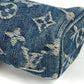 LOUIS VUITTON Pouch M95082 Monogram denim canvas blue Monogram denim Truth Speedy PM