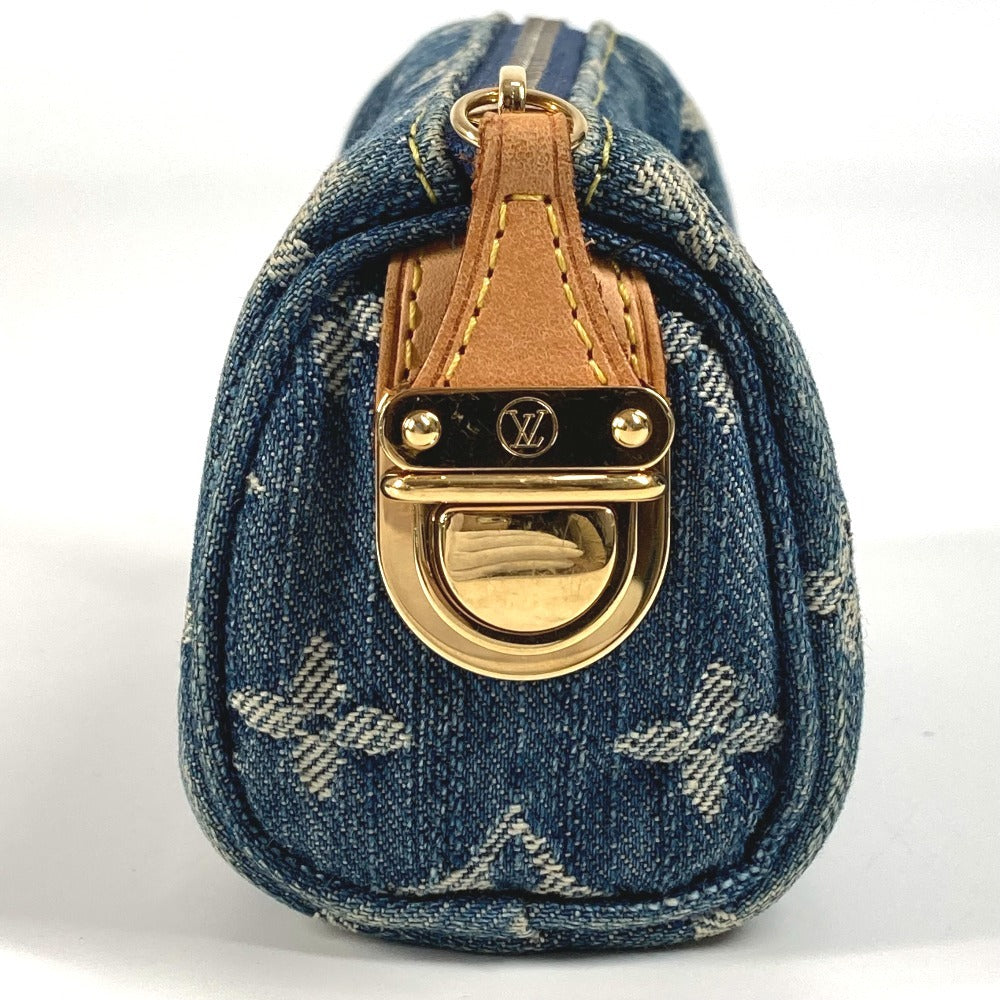 LOUIS VUITTON Pouch M95082 Monogram denim canvas blue Monogram denim Truth Speedy PM